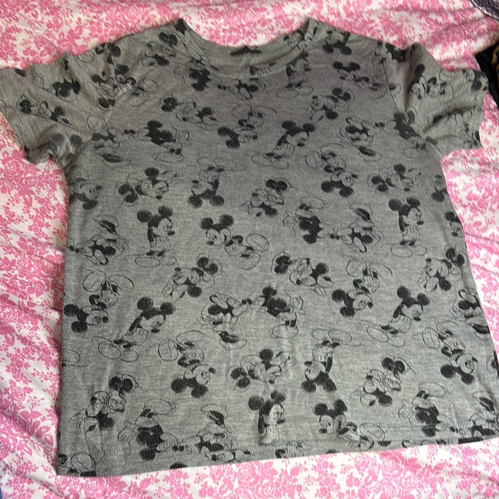 Mickey Mouse Gray T-Shirt